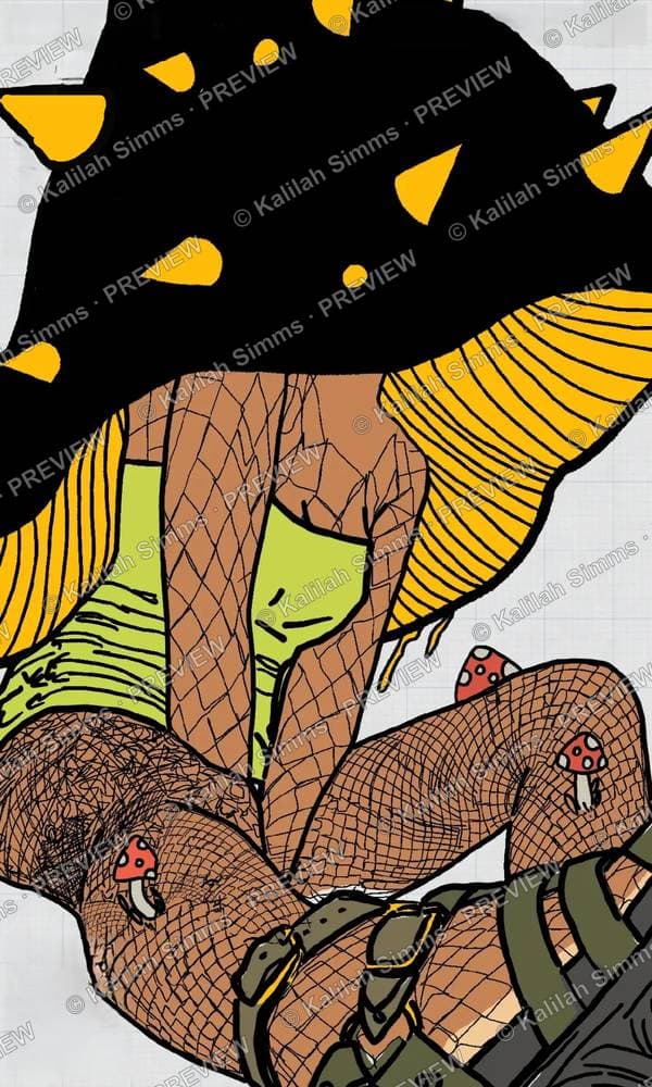 Artwork titled Mushroom Girl